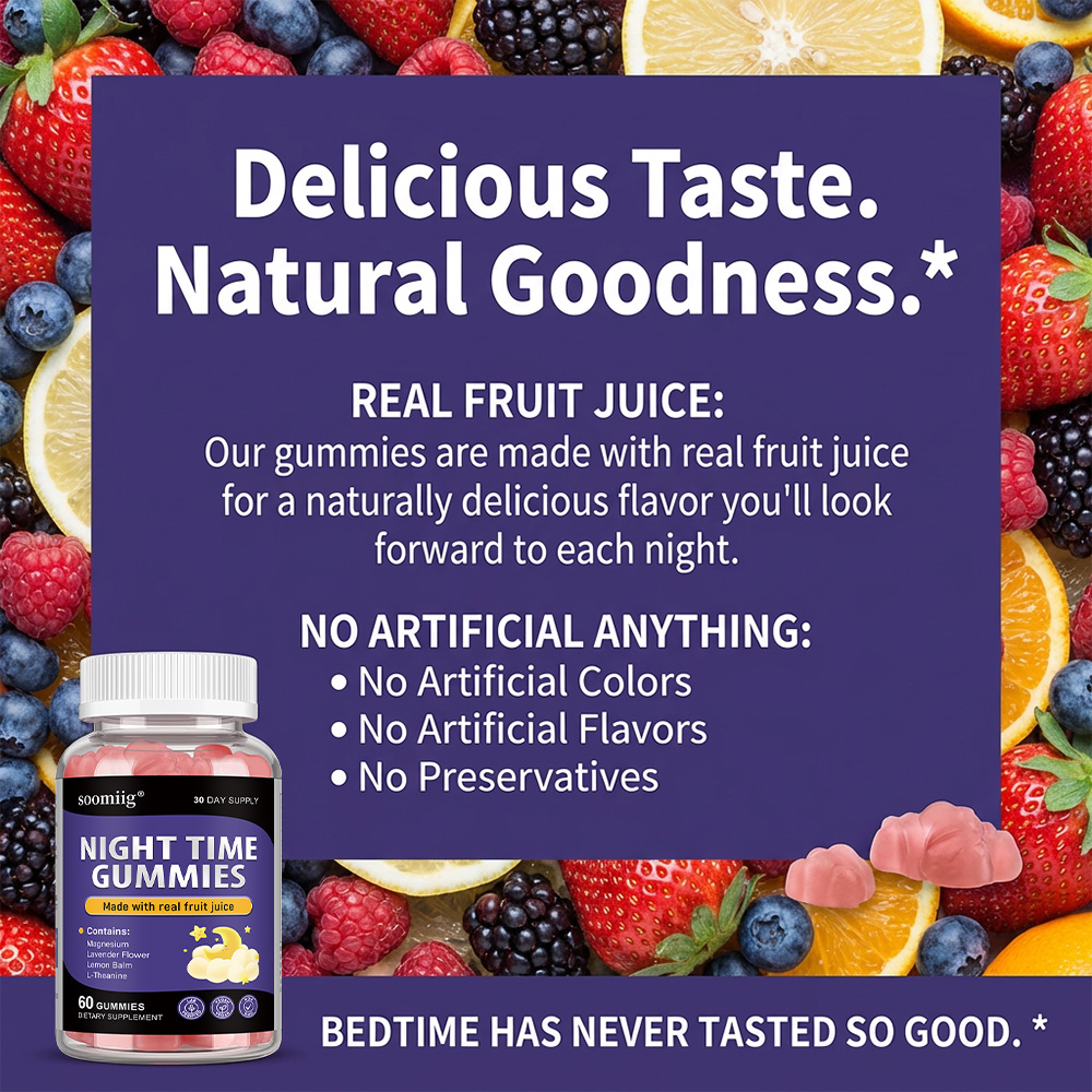 Night Time Sleep Gummies - Enr - Multivitamin Gummy Adult 评论和价格